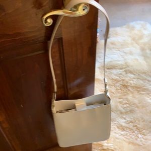 Nwt Calvin Klein ivory shoulder bag